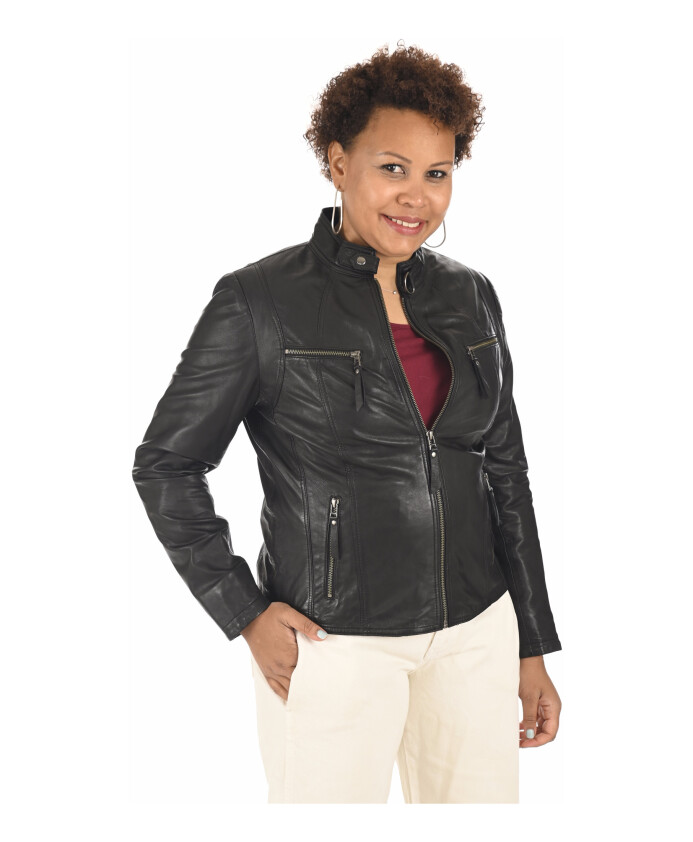 zwart-leren-comfort-blouson-eco-vriendelijk