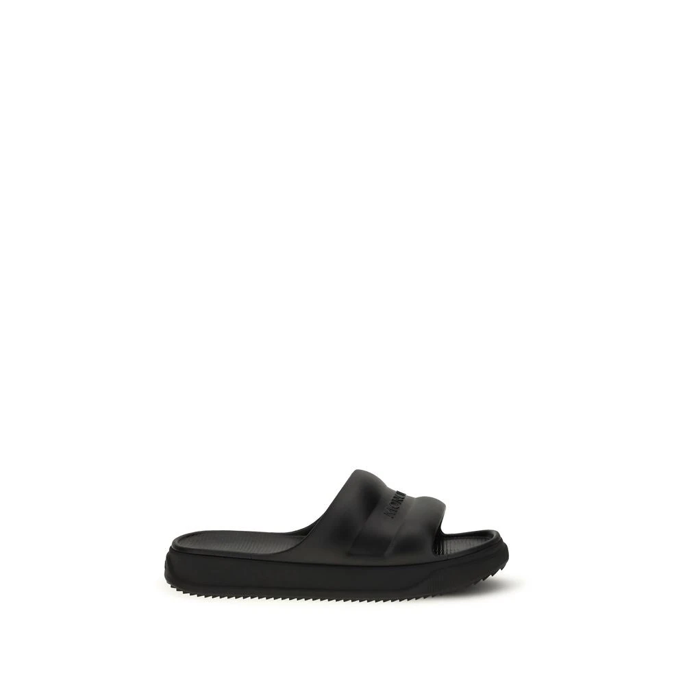 Moncler Altive Slide Sandals - Female - Sliders - Black - 7 Uk - Shoes