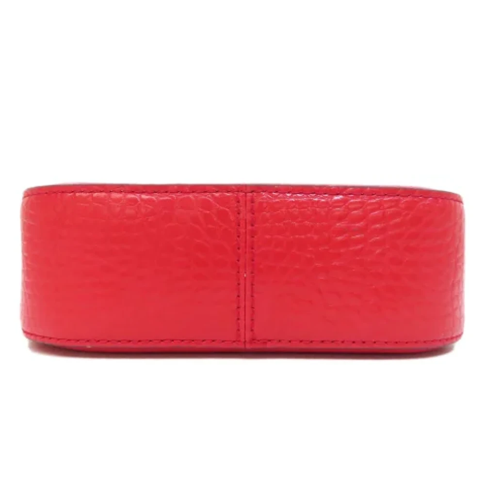 Michael Kors Pre-owned Leather shoulder-bags Red Dames