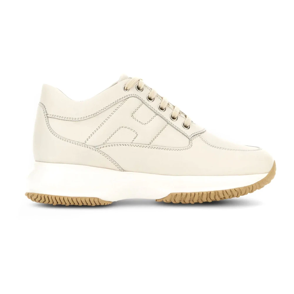 Hogan Interactive Sneakers Dames Schoenen Beige