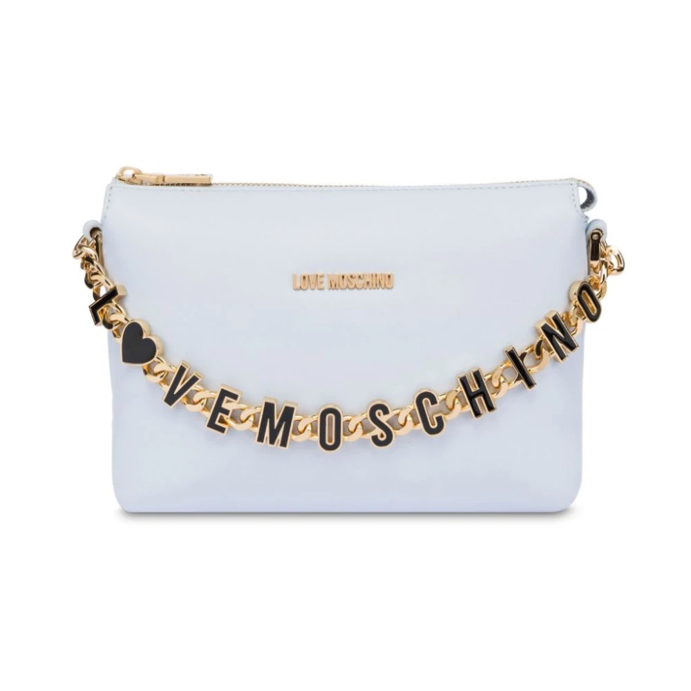 Love Moschino Celeste Schoudertas voor Vrouwen Blue Dames