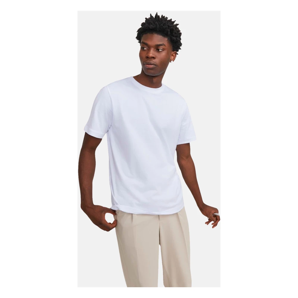 jack & jones Urban Edge T-shirt Korte Mouw White Heren