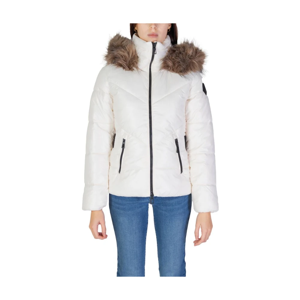 Only Polyamid Dames Jassen & Mantels Collectie White Dames