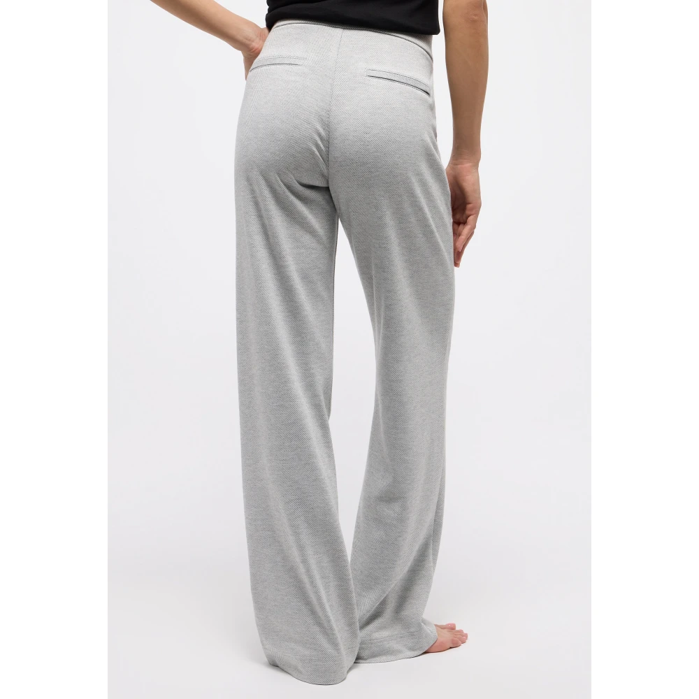 Angels Eenvoudige Stijl Leggings Gray Dames