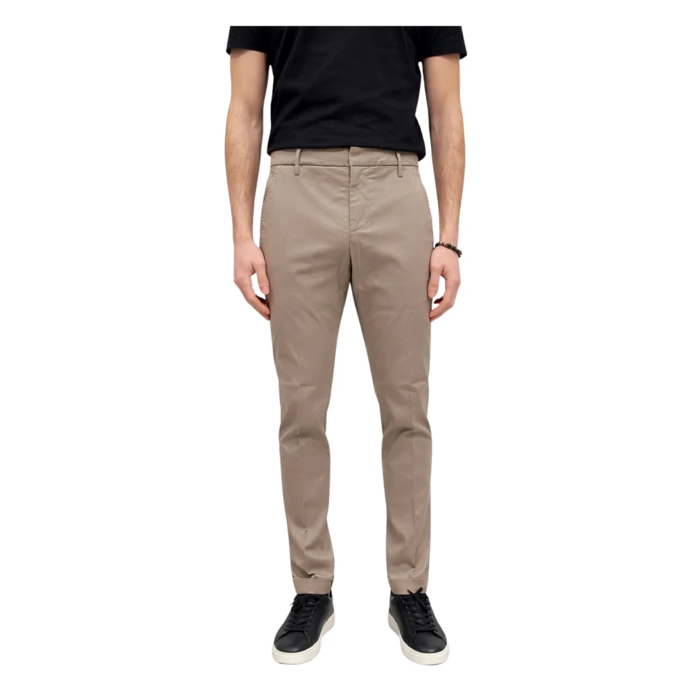 Dondup Brown Gaubert Slim Chino - Male - Chinos - W33 - Trousers