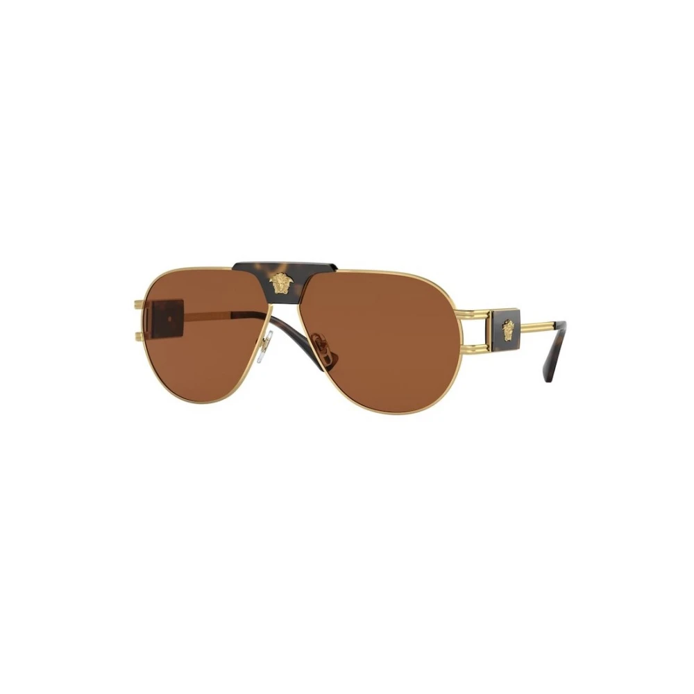 Versace Men's Yellow Authentic Stylish Glasses With Premium Quality