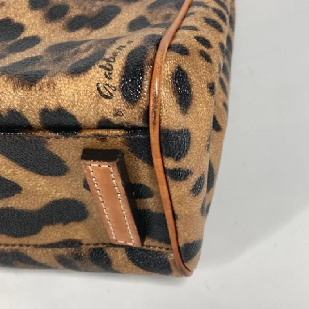 Dolce & Gabbana Pre-owned Fabric totes Brown Dames