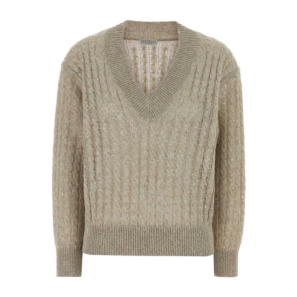 Brunello Cucinelli V-neck Knitwear • Shop V-neck Knitwear from