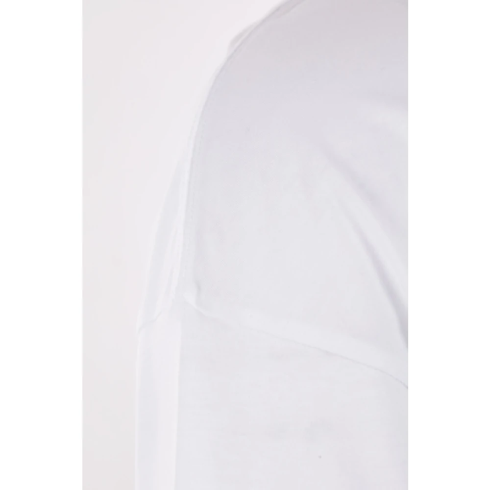 Martine Rose Logo Print Longsleeve T-shirt White Heren