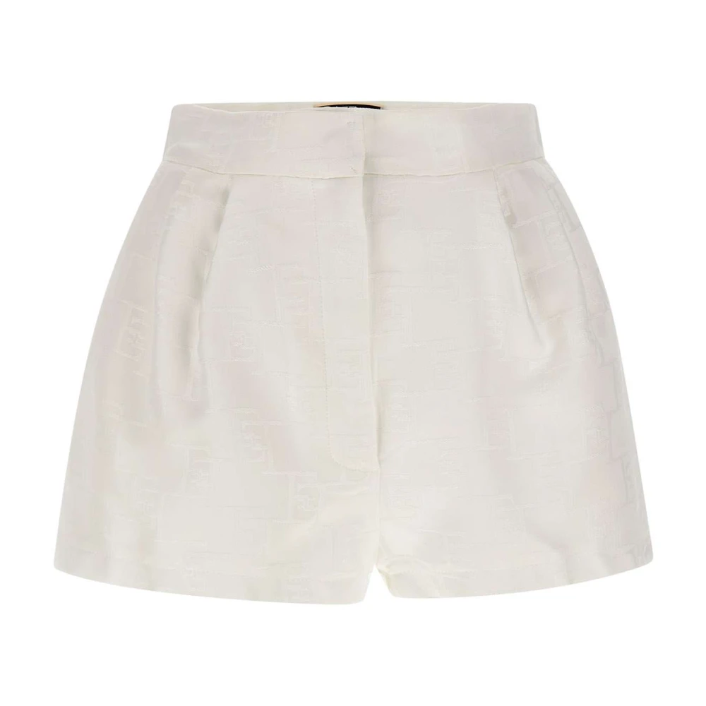 Elisabetta Franchi Short Shorts White Dames