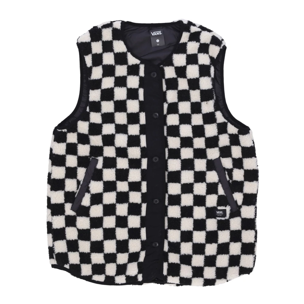 Vans Omkeerbaar geruit vest Black Dames