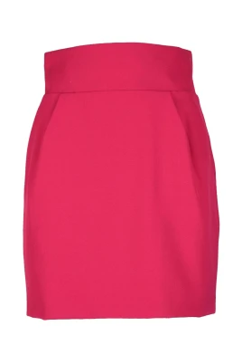 Elegant Gonna i Polyester Elastan
