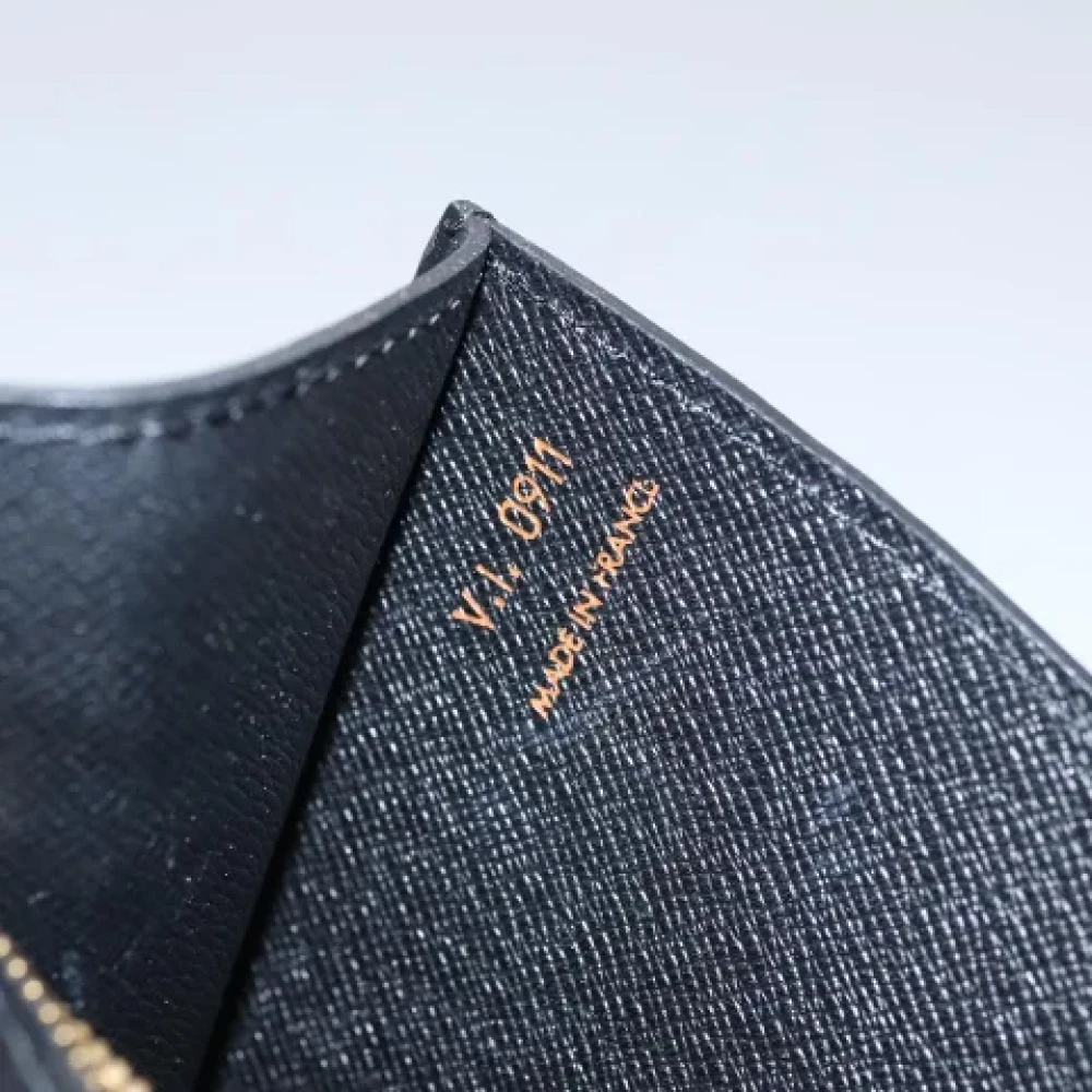 Louis Vuitton Vintage Pre-owned Leather clutches Black Dames
