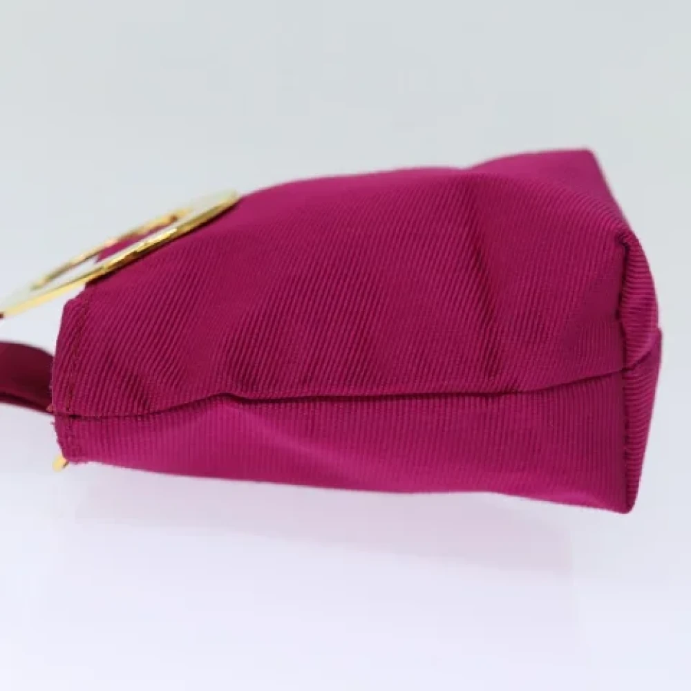 Celine Vintage Pre-owned Nylon pouches Pink Dames