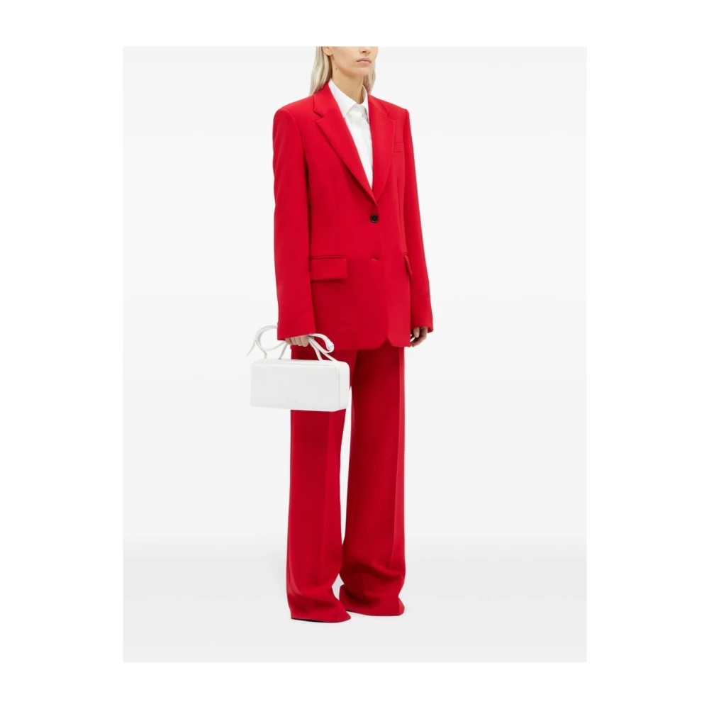 Msgm Stijlvolle Jas voor Alle Gelegenheden Red Dames