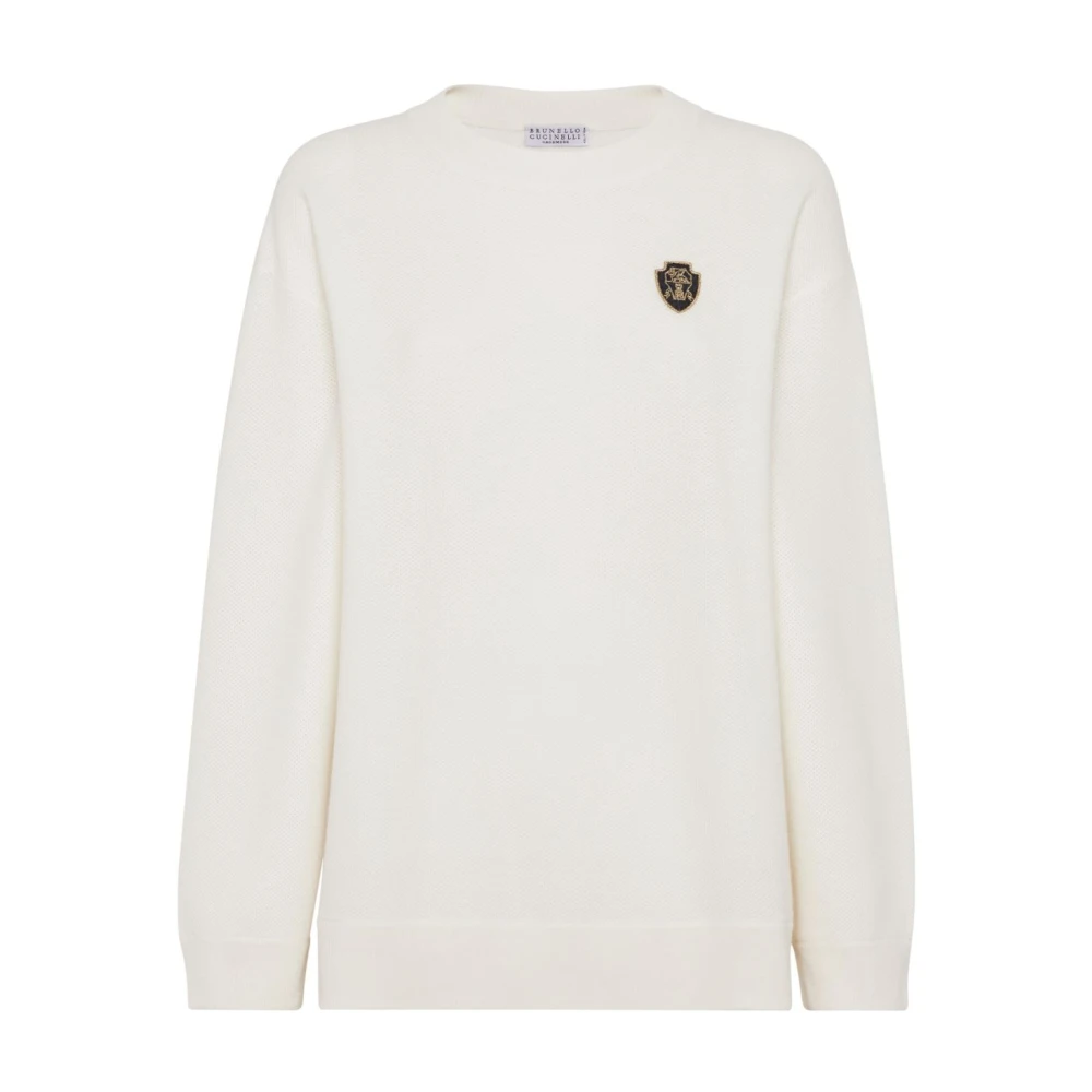 BRUNELLO CUCINELLI Luxe Sweaters Collectie Beige Dames