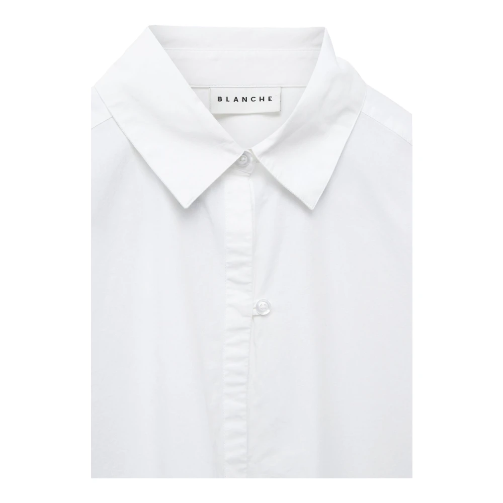 Blanche Elegante Tuniek Blouse White Dames