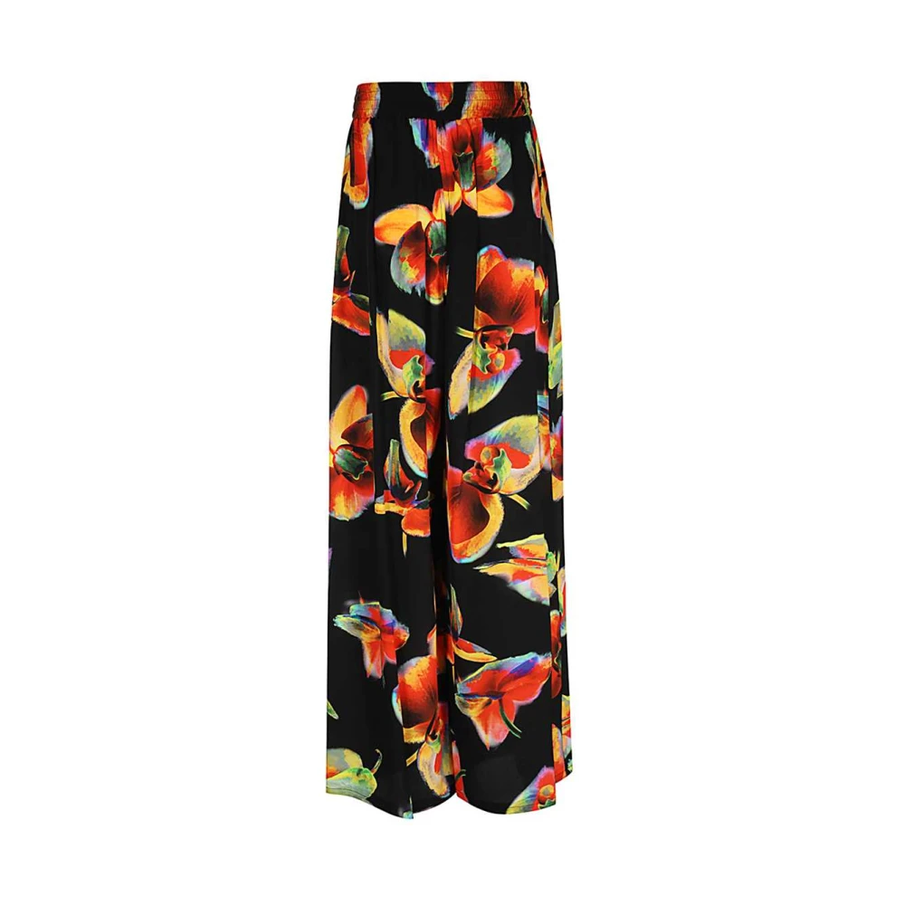 alexander mcqueen Zijden Elastische Taillebroek Multicolor Dames