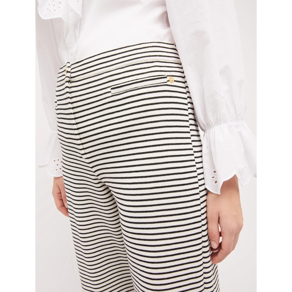 Pennyblack Jersey Pique Broek Pausa White Dames