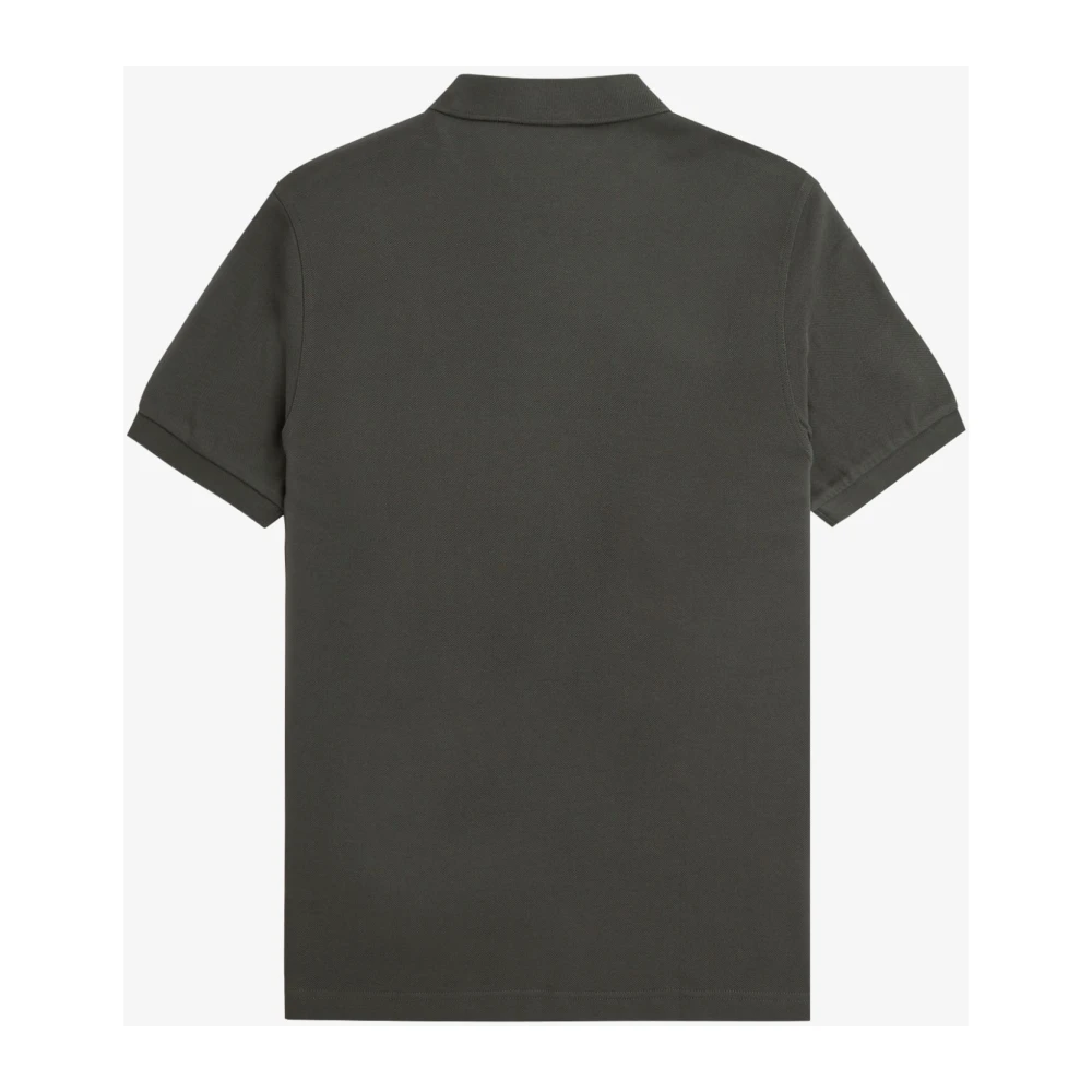 Fred Perry Slim Fit Plain Polo Field Green Heren