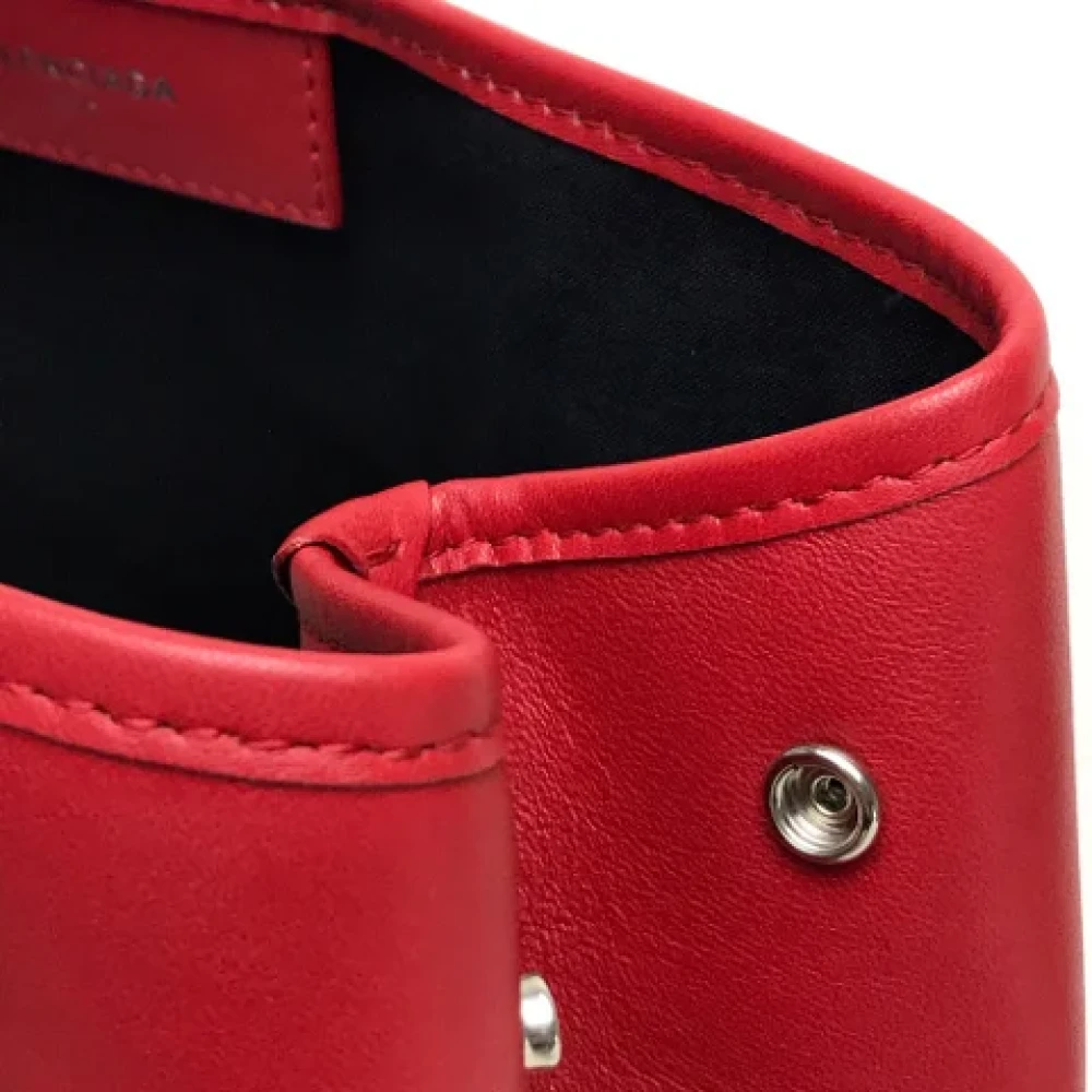 Balenciaga Vintage Pre-owned Leather balenciaga-bags Red Dames