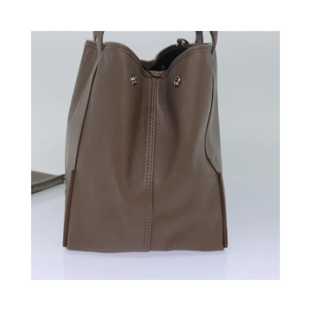 Balenciaga Vintage Pre-owned Leather handbags Gray Dames