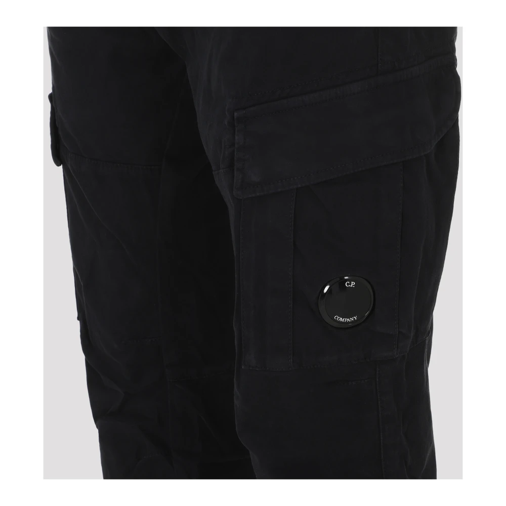 C.P. Company Cargo Broek Total Eclipse Stijl Black Heren