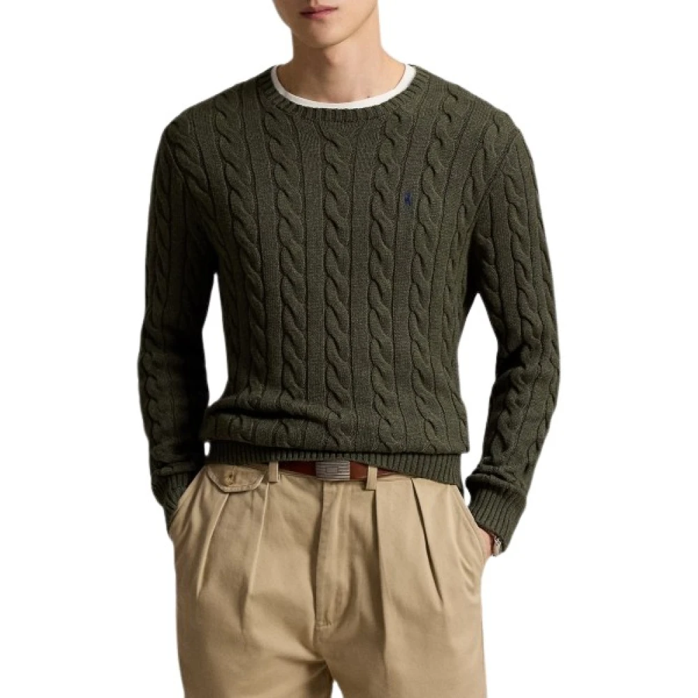 Polo Ralph Lauren Herren Dunkelgrün Pullover 710775885554 Regular Fit - Bild 2