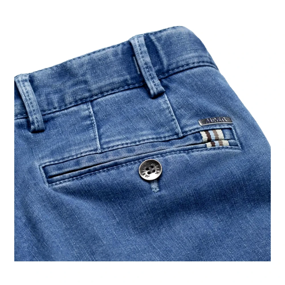 Meyer Heren Oslo Jeans Lichtblauw Blue Heren