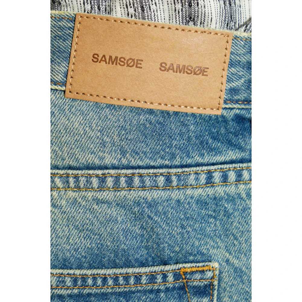 Samsøe Eddie Jeans Blue Heren