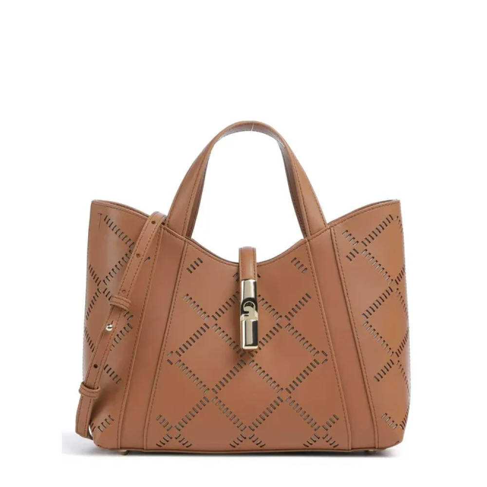 Furla Vrouw Bruin Tassen Dames, One Size, Goccia S Tote
