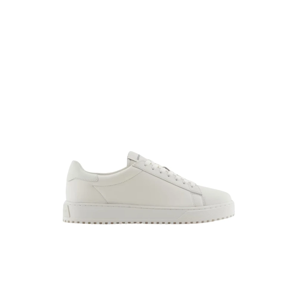 Emporio Armani Herren Weiß Schuhe, 43 1/2 Eugröße: