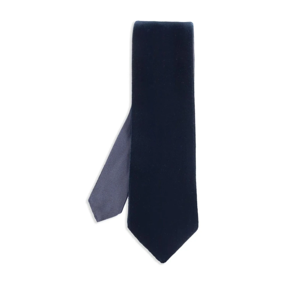 Giorgio Armani Blå Elegant Jacquard Slips