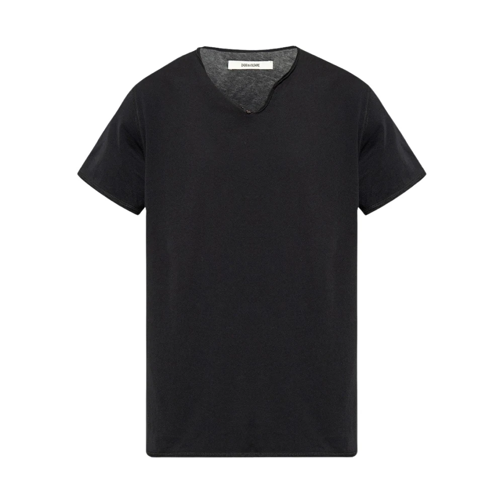 Zadig & Voltaire ‘Monastir’ bomull T-shirt Black, Herr