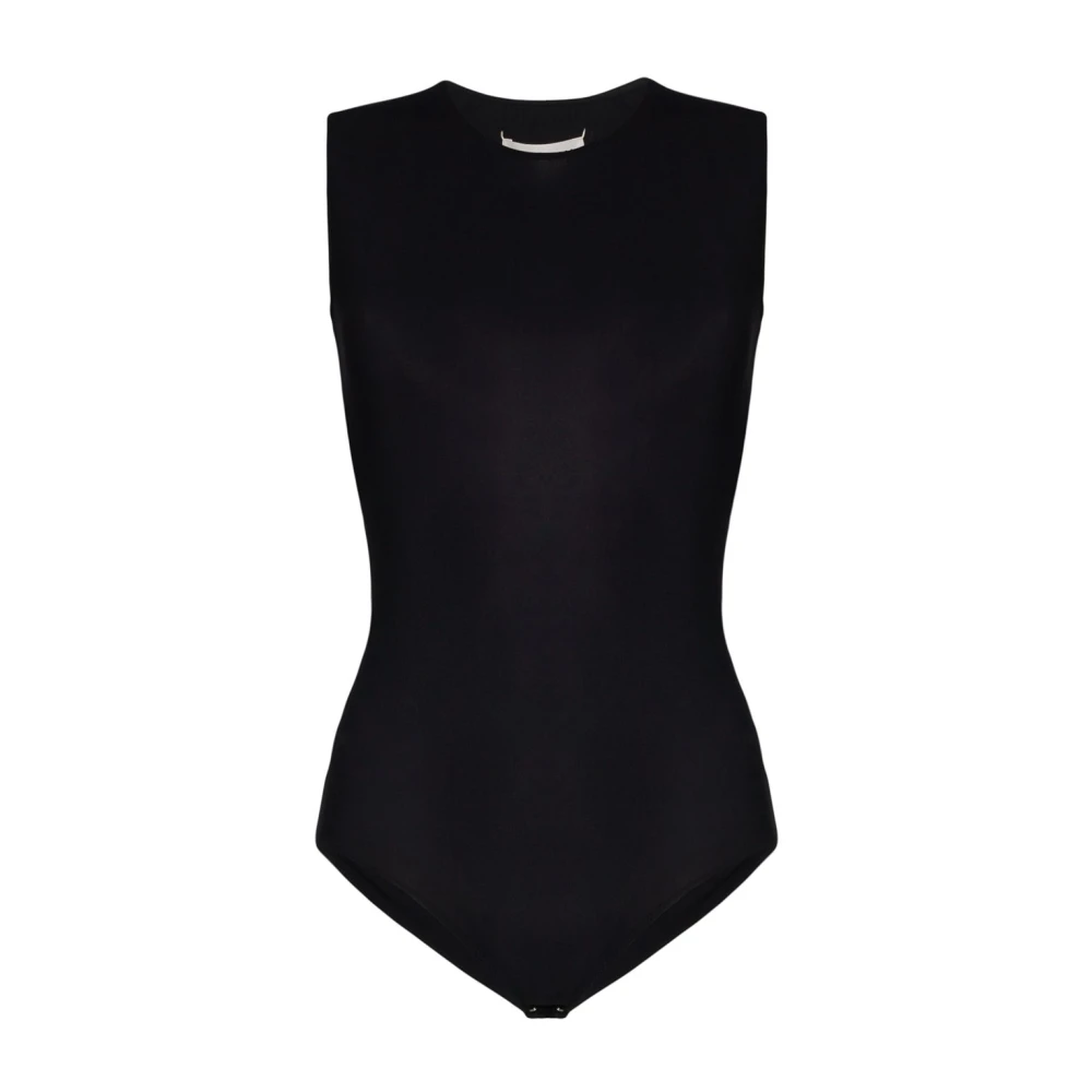 Maison Margiela - Body Sin Mangas - Tops - Mujer - Negro - S