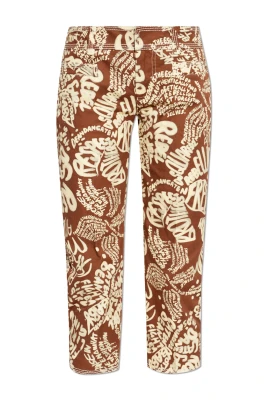Printed Jeans