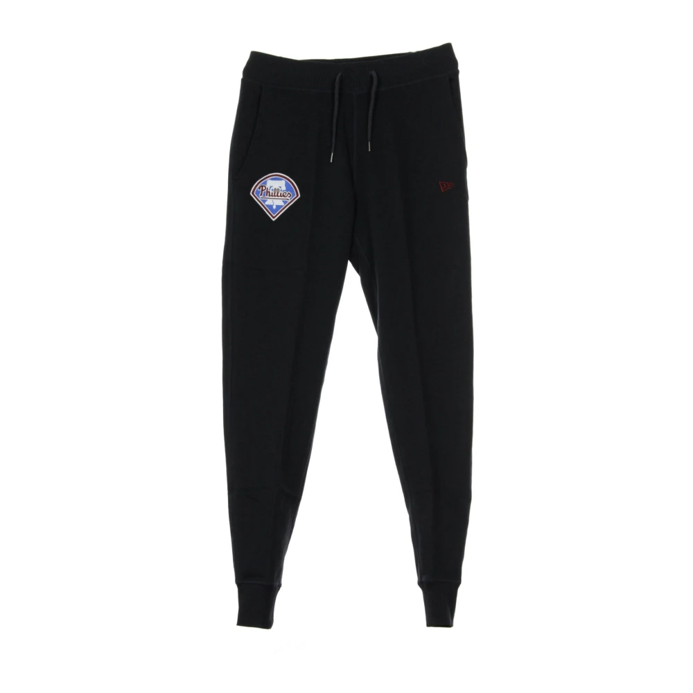 New era Lichtgewicht Heren Jogger Trainingsbroek Navy Black Heren