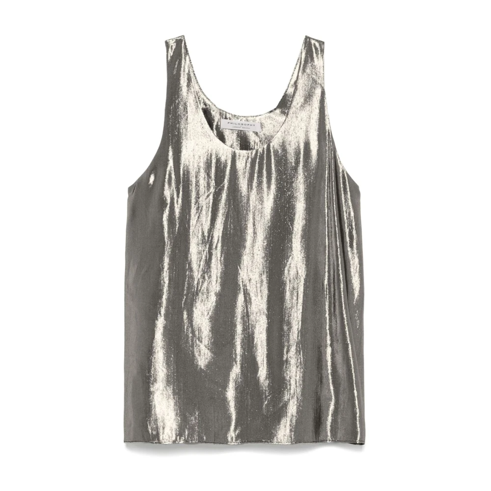 Tops > Sleeveless Tops - - Philosophy di Lorenzo Serafini - Modalova
