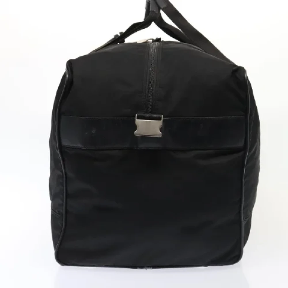 Prada Vintage Pre-owned Nylon prada-bags Black Dames