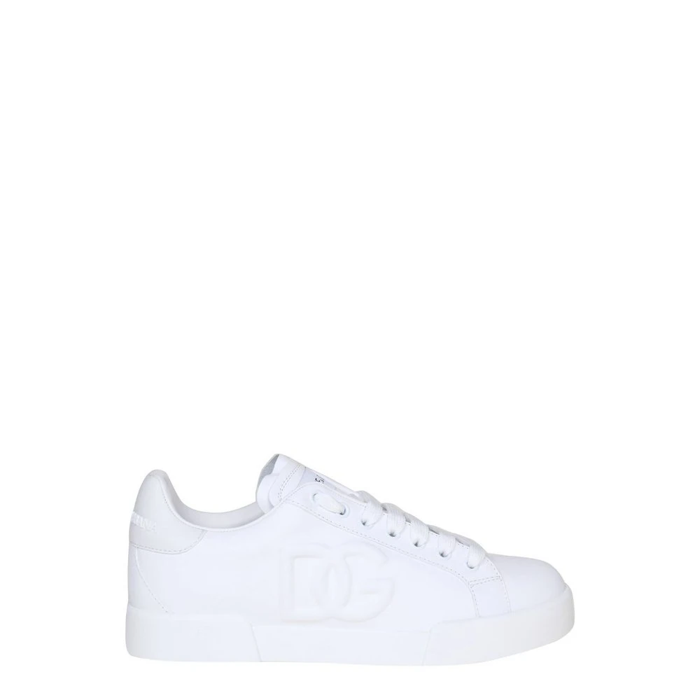 Dolce & Gabbana Witte Lage Sneakers Dames Schoenen