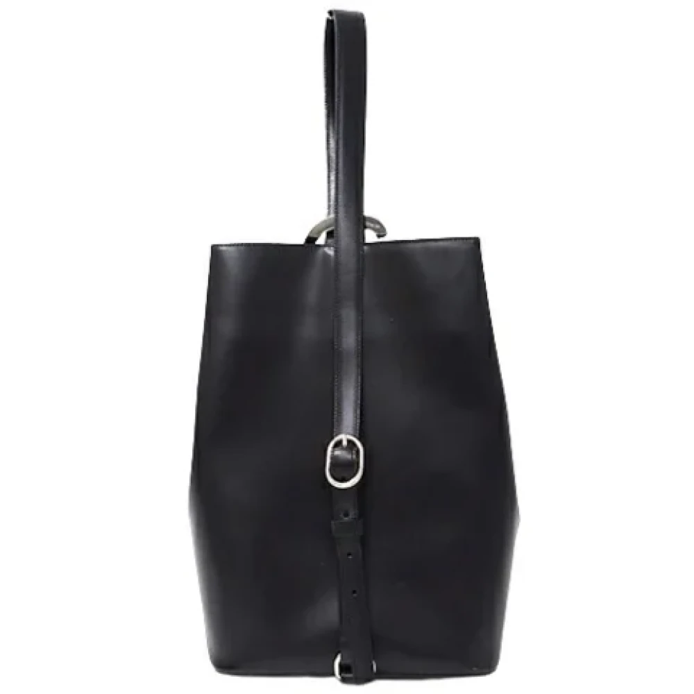 Cartier Vintage Pre-owned Leather shoulder-bags Black Dames
