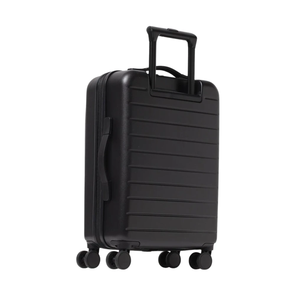 Emporio Armani Zwarte Koffers voor Stijlvolle Reizigers Black Heren