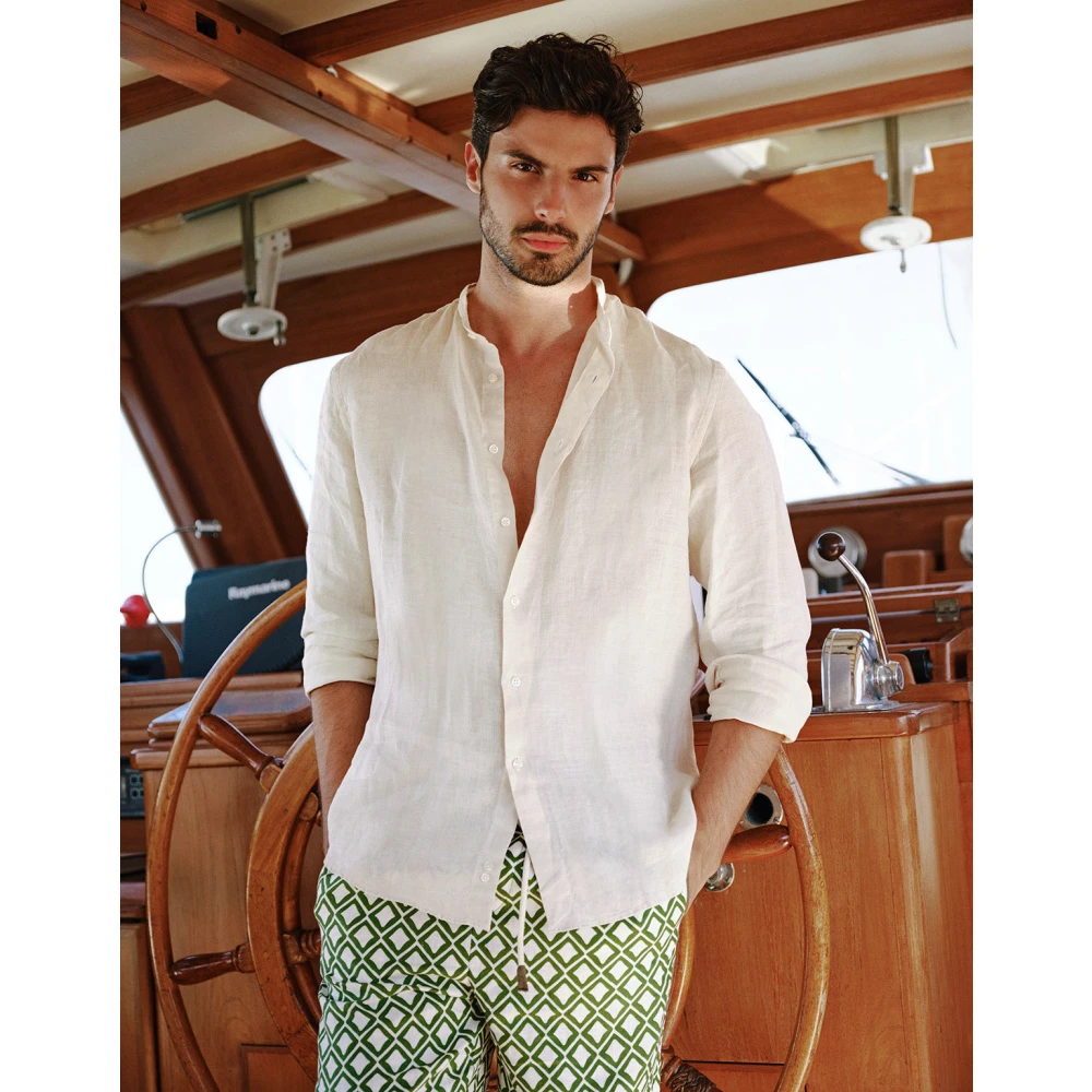 Peninsula Casual Shirts White Heren