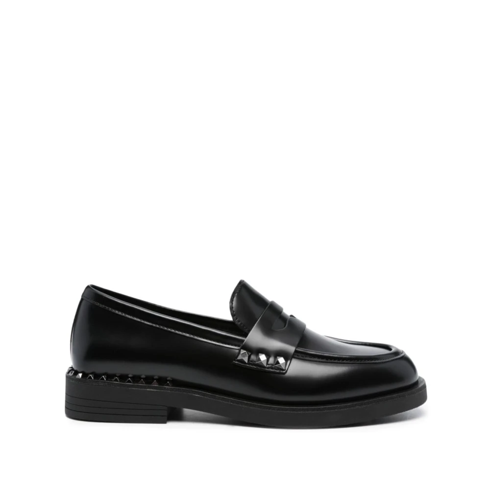 Ash Zwarte Mocassins voor Dames Aw23 Black Dames