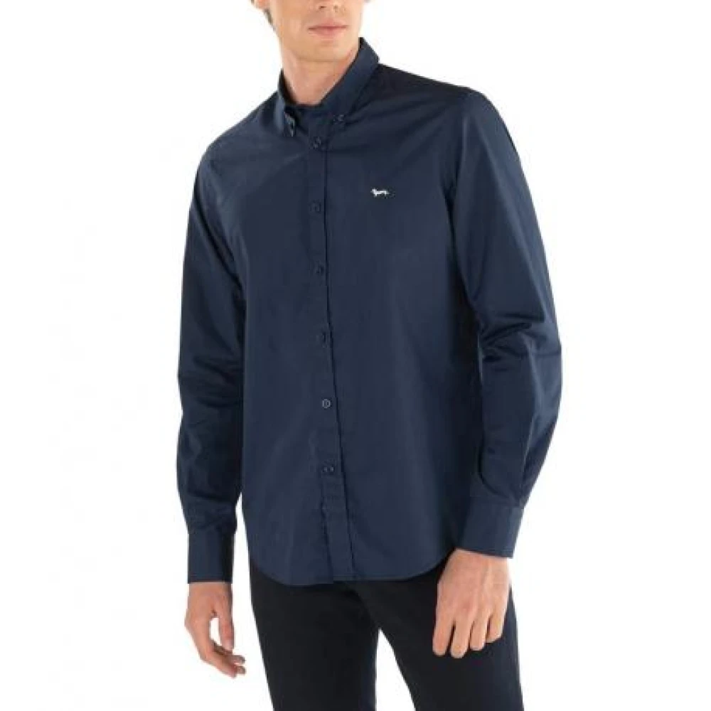 Harmont & Blaine Men's Blue Casual Shirts, 2XL, Casual Shirt