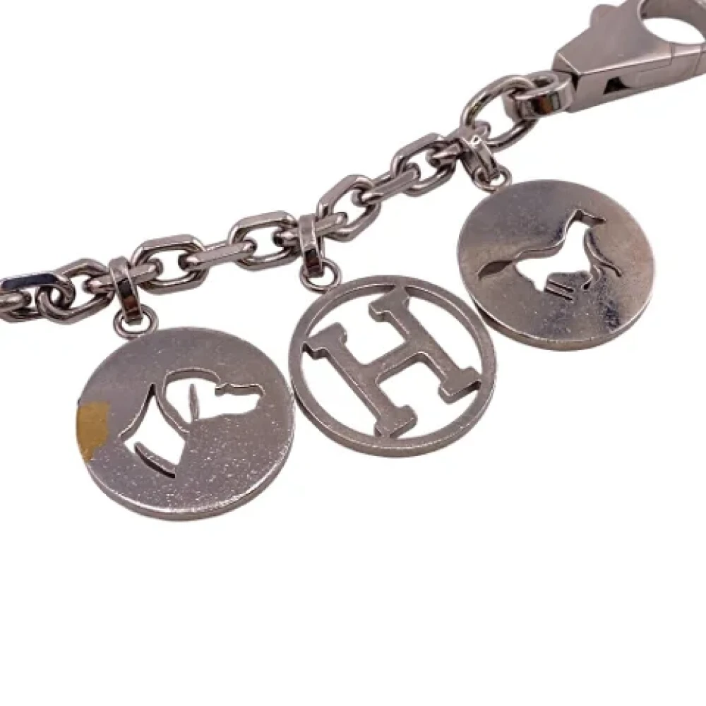 Hermès Vintage Pre-owned Metal key-holders Black Dames