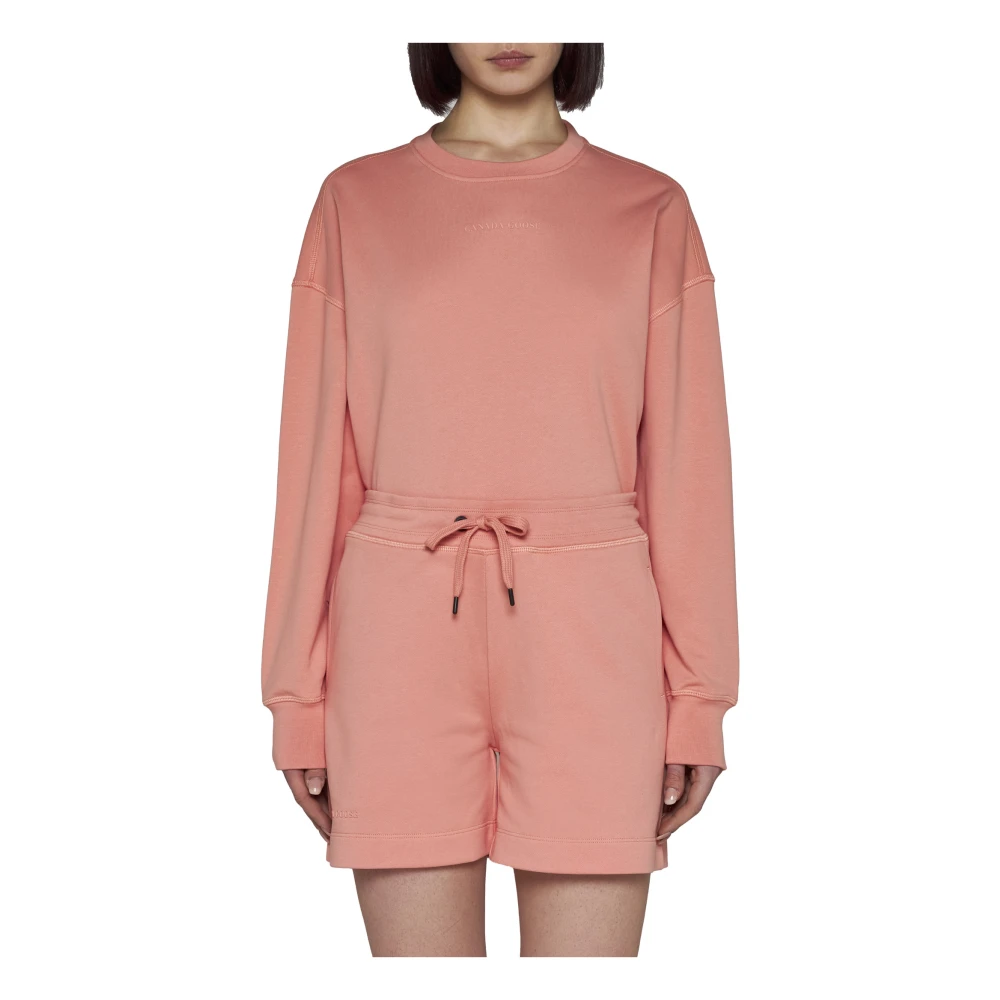 Canada Goose Shorts voor buitenavonturen Pink Dames