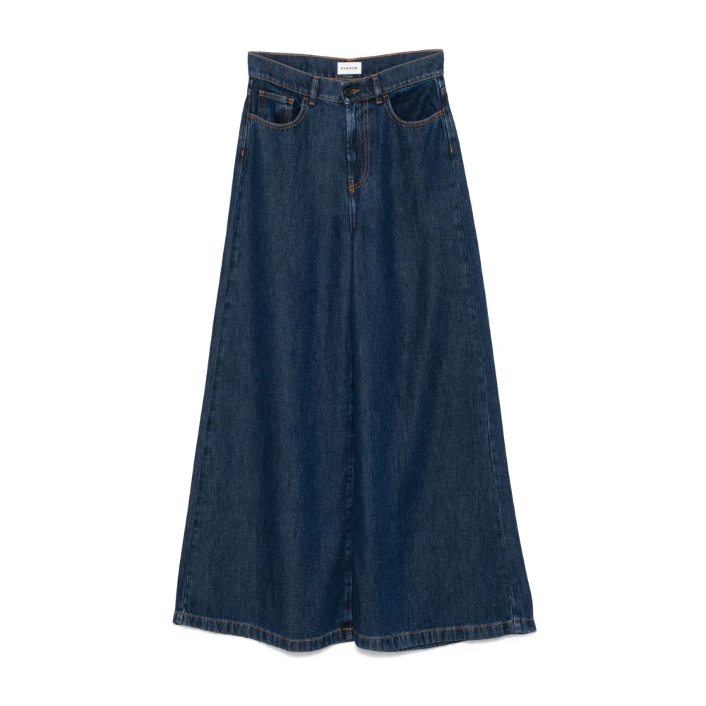 P.a.r.o.s.h. Blauwe Jeans met Klassieke Vijf Zakken Blue Dames