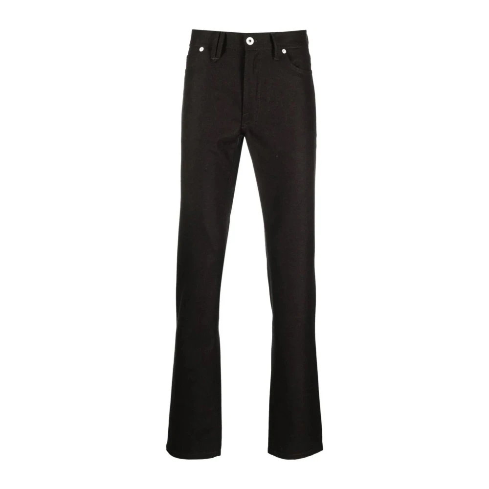 Brioni Meribel Casual Bruine Wollen Broek Brown Heren