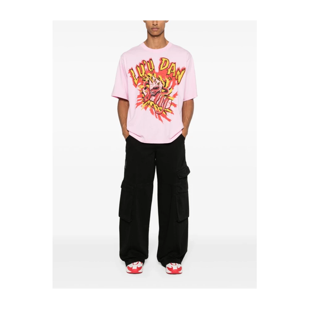 Gcds Zwarte Stijlvolle Broek Black Heren
